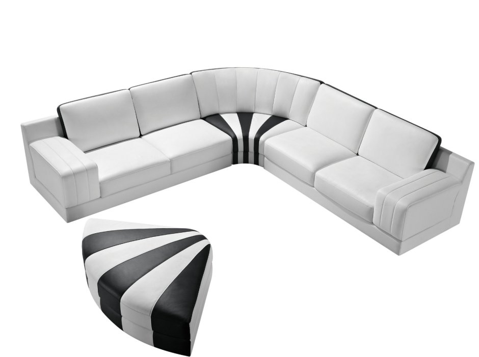 Симметричный угловой диван