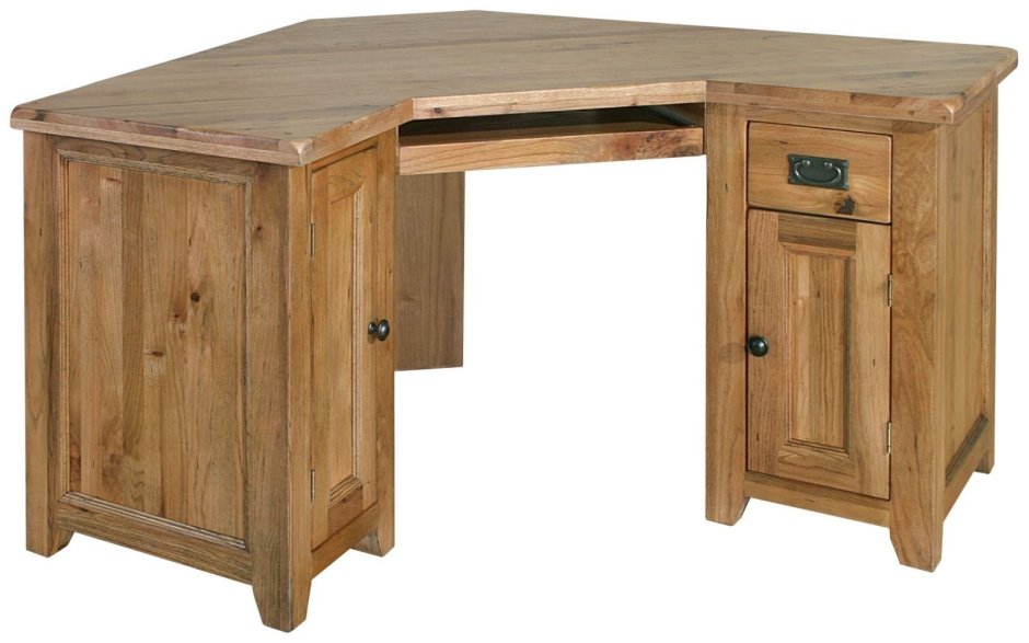Угловой деревянный стол