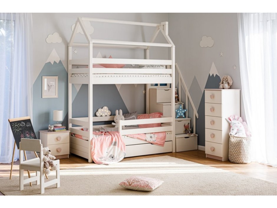 Двухэтажная кровать для детей