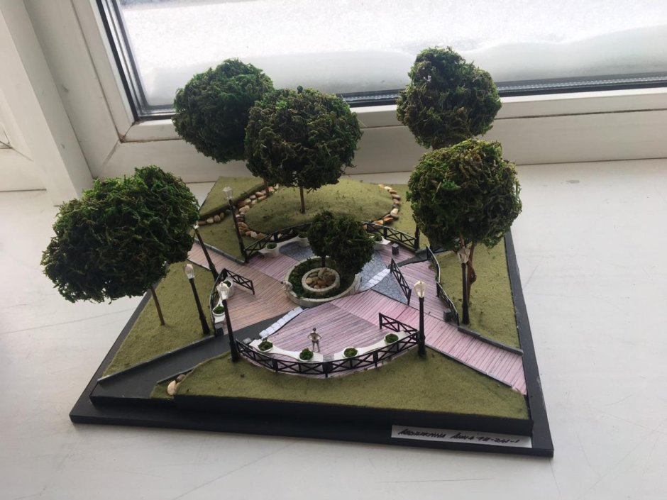 Макетирование ландшафта