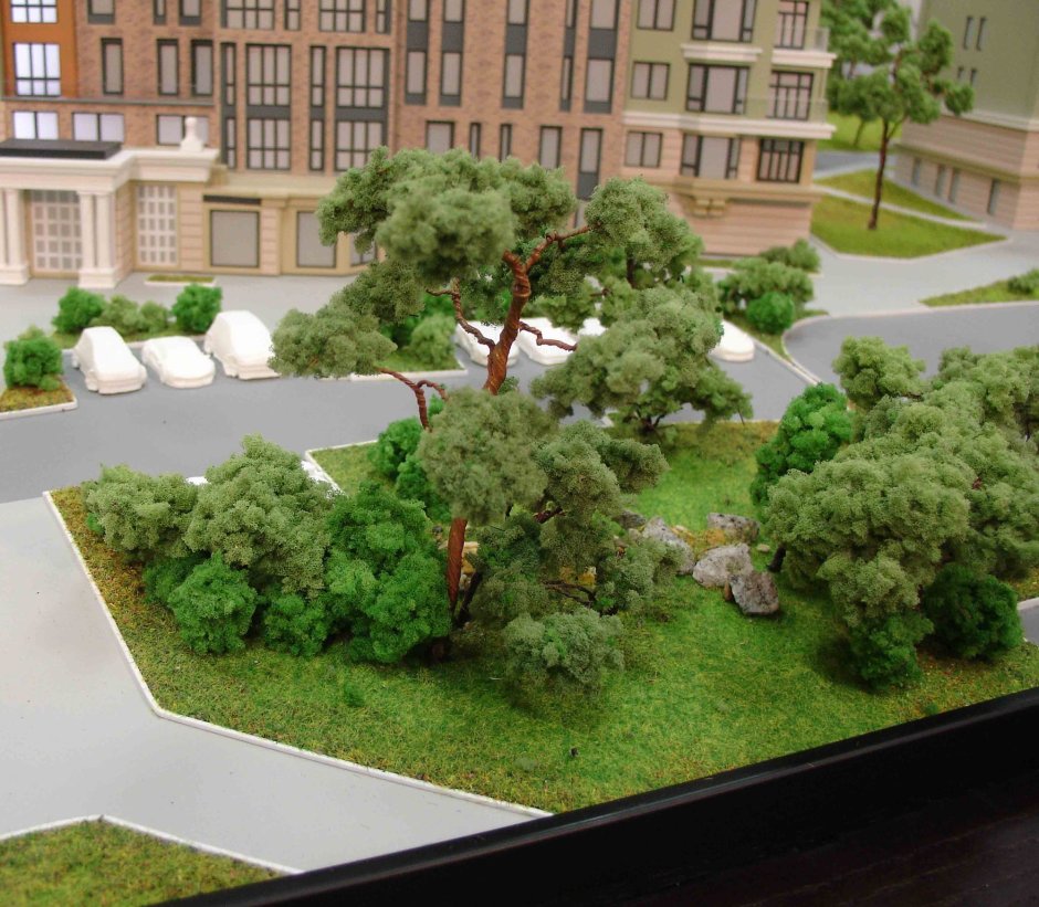 Ландшафтный макет для детского сада