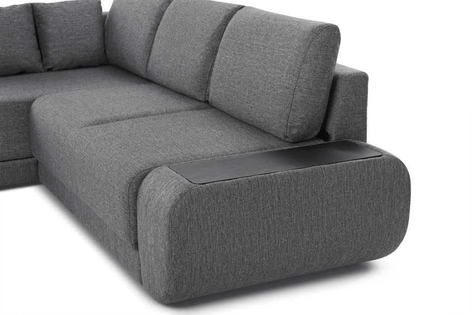 Угловой диван Консул (Мадагаскар 06 (серый), левый)