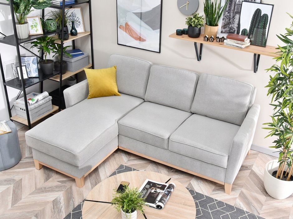 Диван угловой со спальным местом Лира трансформер