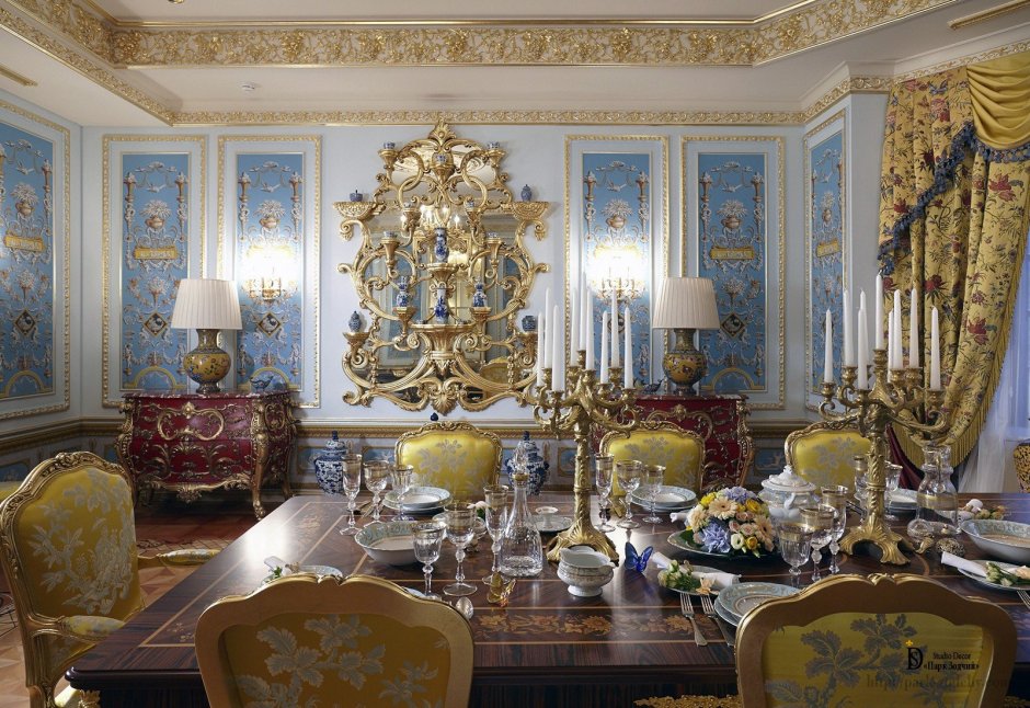 Стиль Барокко рококо Ампир