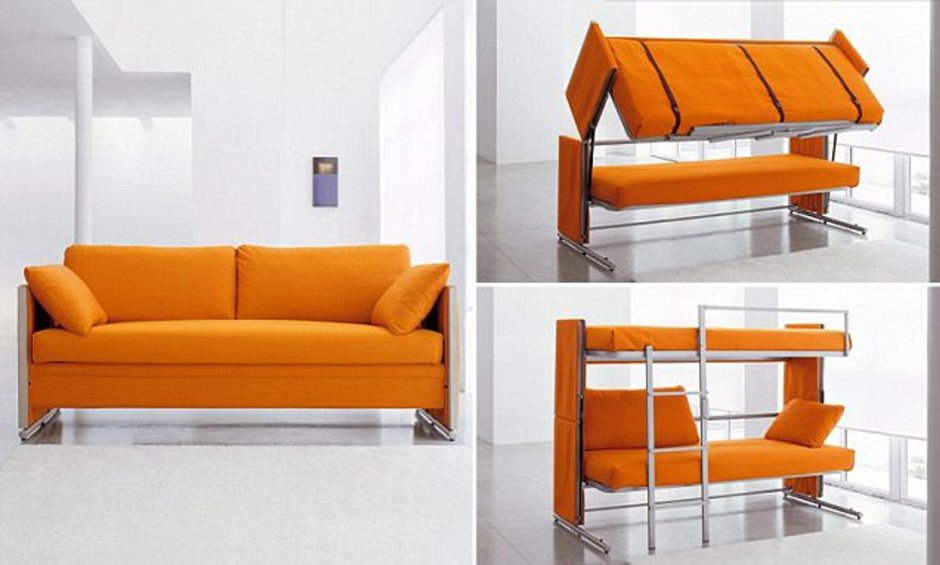 Трио софа трансформер двухъярусный диван