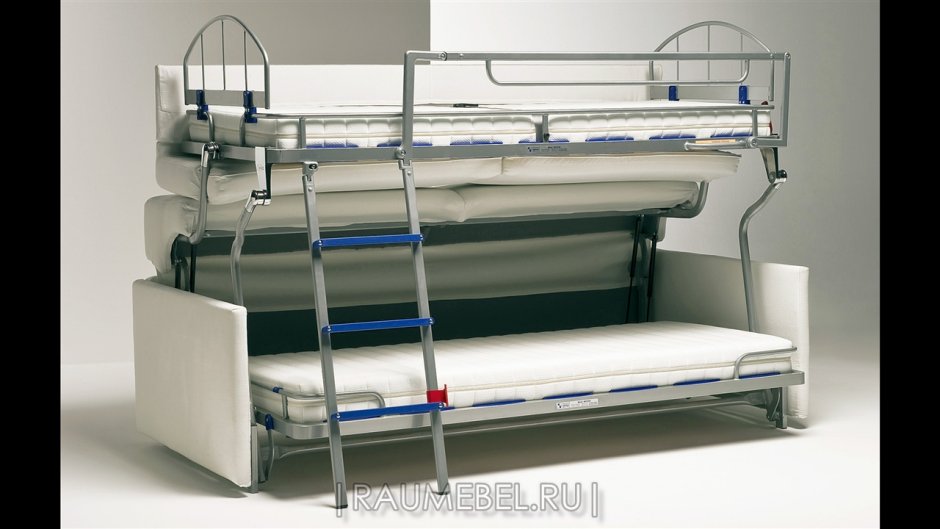 Диван трансформер в двухъярусную кровать 👍 итальянская компания Pozzi