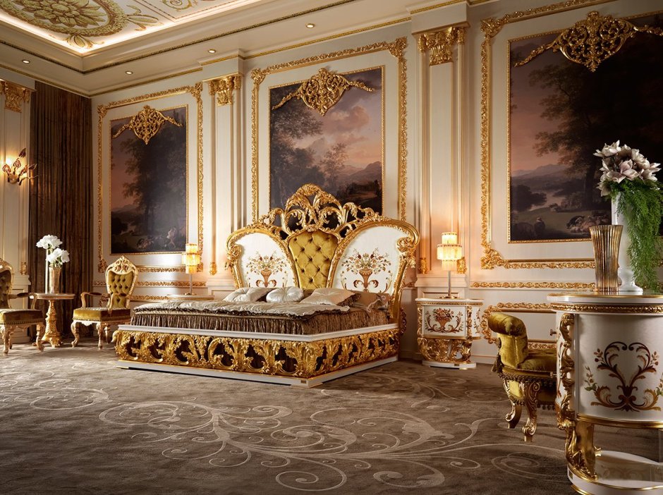 Жёлтая Королевская спальня