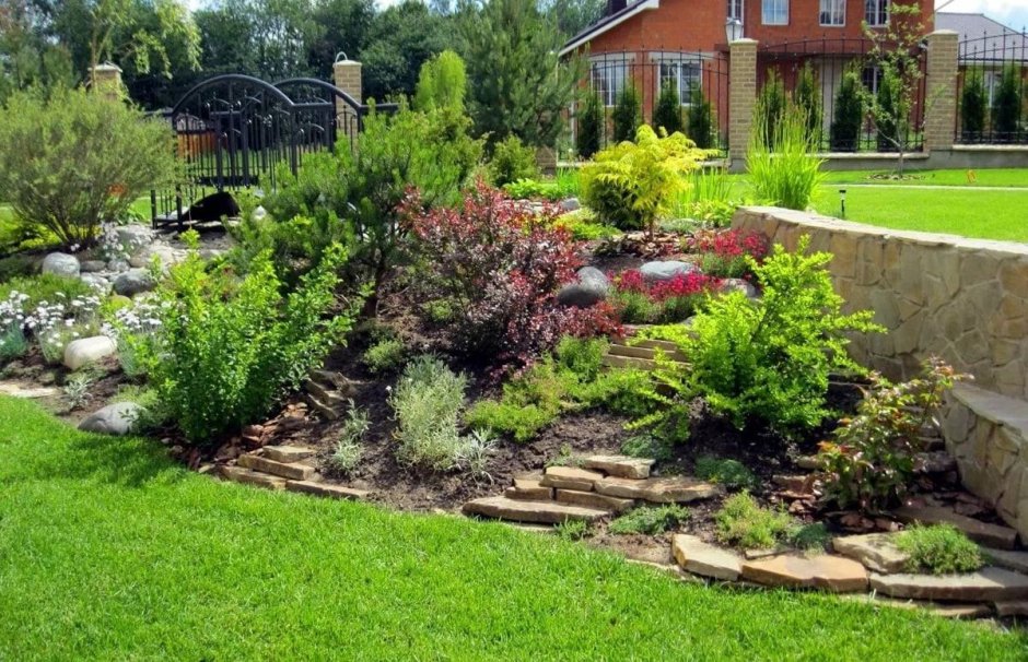 Альпийская лужайка альпинарий