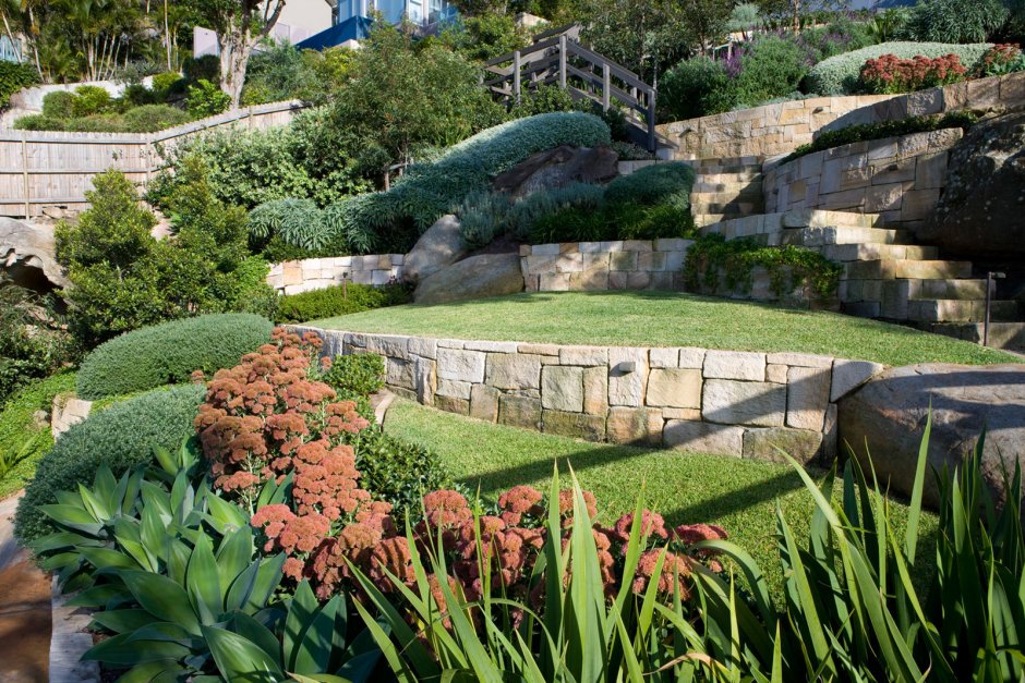 Сады Людовика 13 террасирование