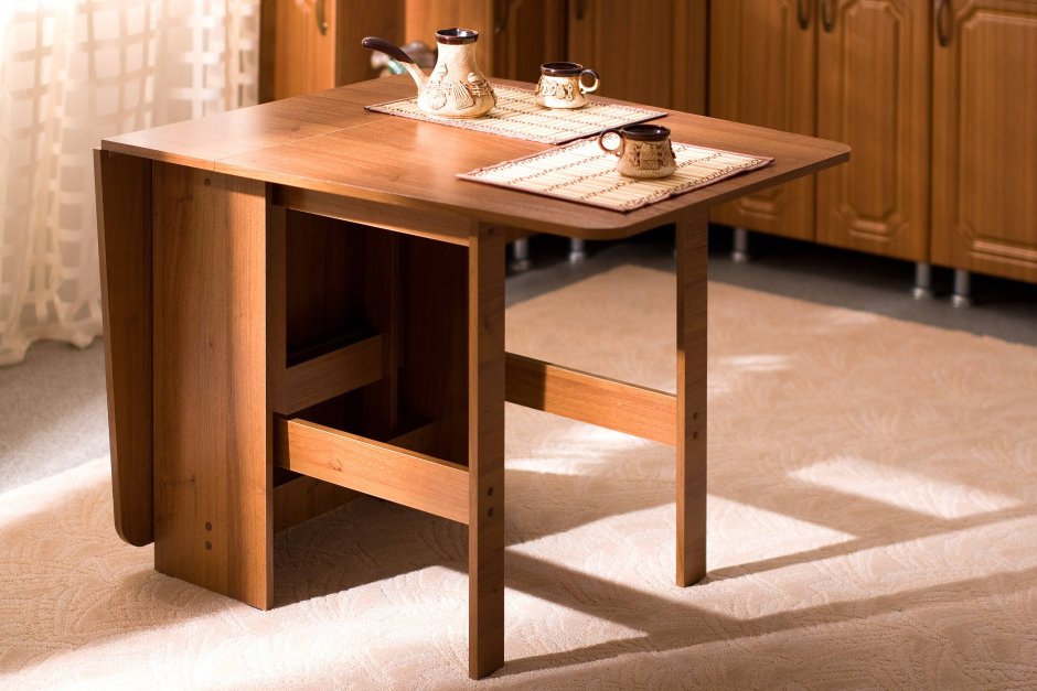 Стол-книжка 700х172х753, ясень шимо тёмный