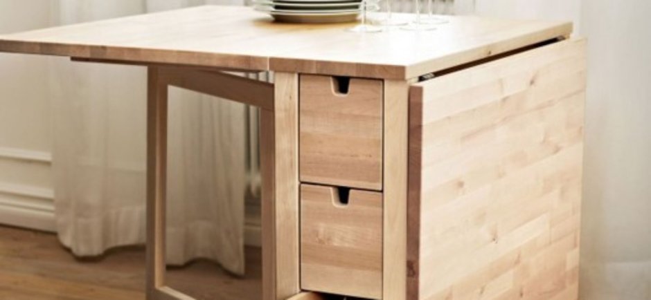 Стол книжка раскладной кухня икеа