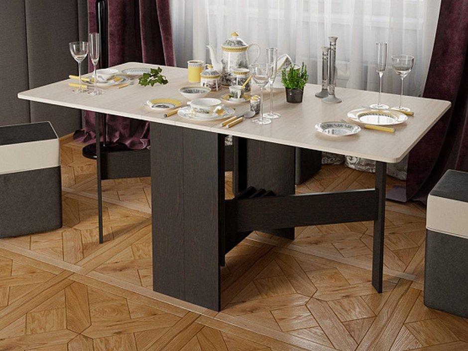 Стол-книжка Тип 2 венге цаво дуб белфорт