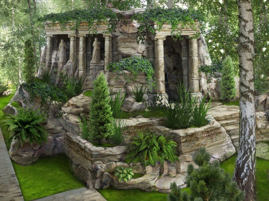 Садово Парковая архитектура древней Греции