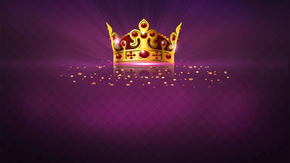 Королевский фон с короной
