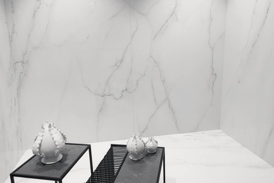 Bianco Carrara мрамор интерьеры