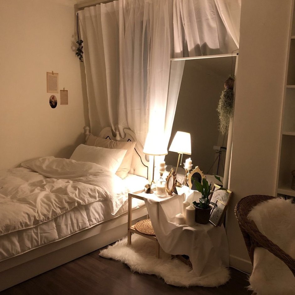 Эстетичная спальня в квартире