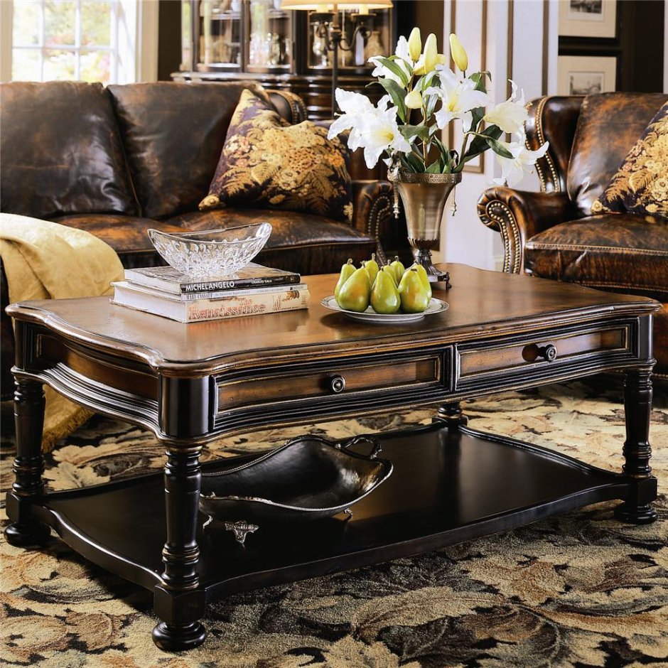 Американская мебель Хукер столик журнальный