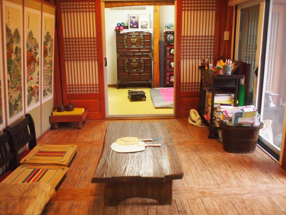 Корейский традиционный интерьер Ханок