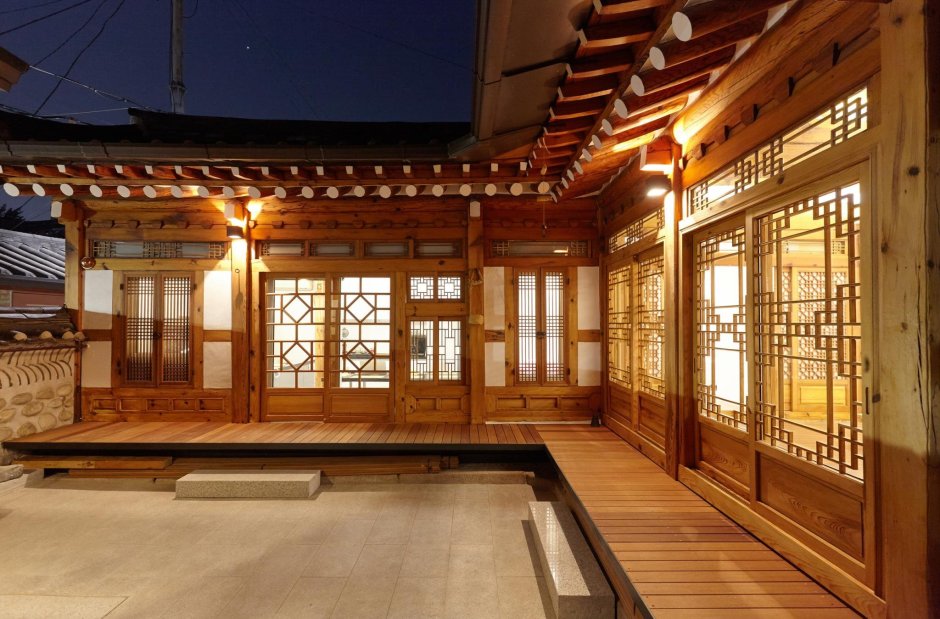 Ханок внутри Корея