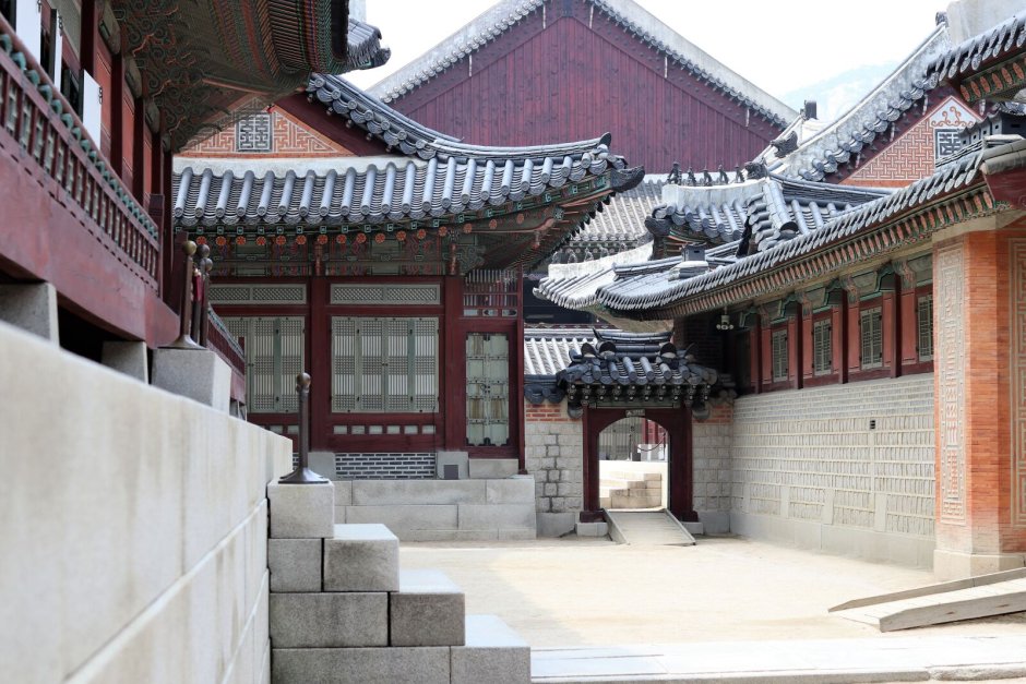 Корея дворец кёнбоккун внутри