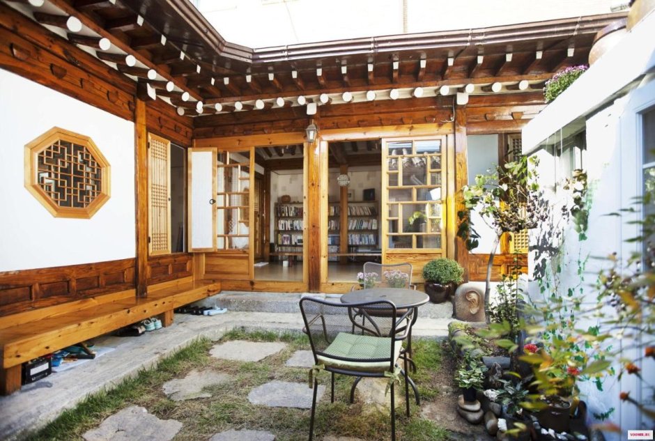 Ханок дом в Корее