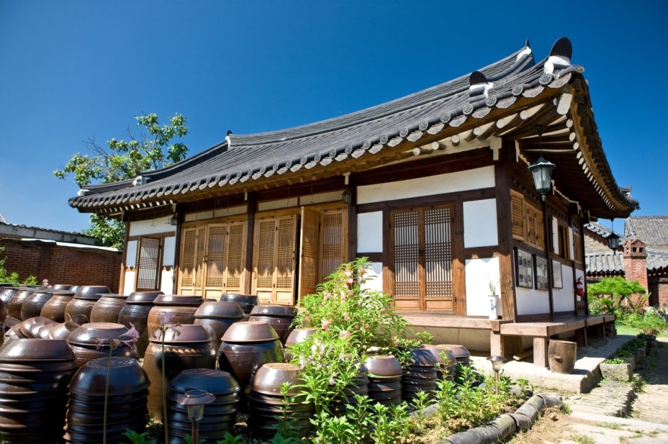 Ханок дом в Корее