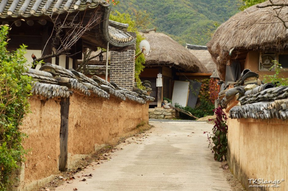 Деревня Хахве Корея