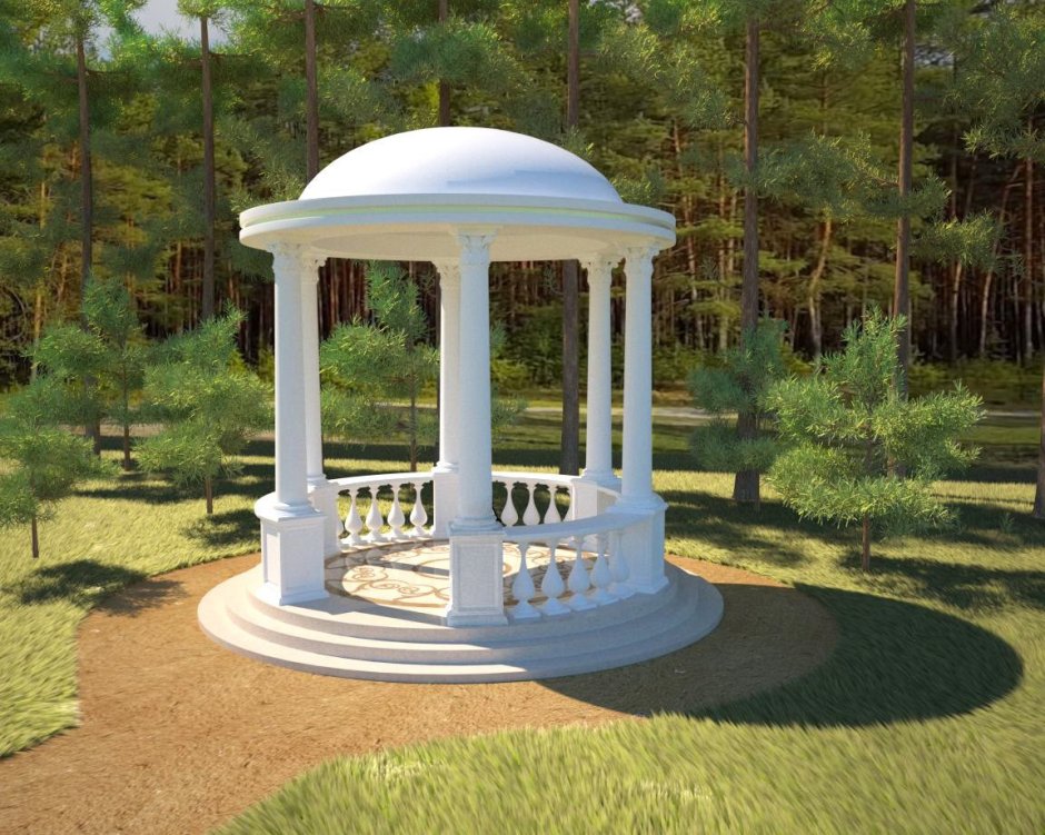 Ротонда шестиугольная