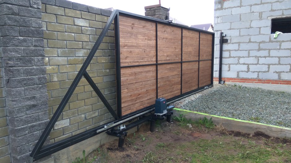 Откатные ворота Дорхан