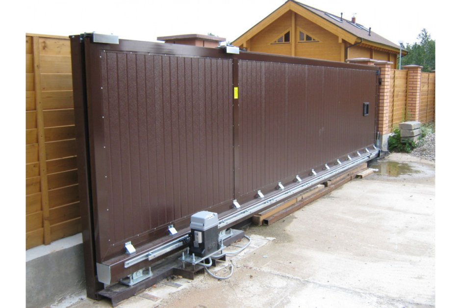 Ворота 4000 на 2000 откатные