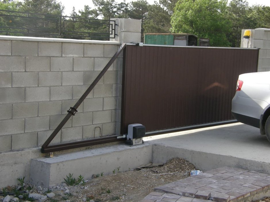 Закладные под откатные ворота DOORHAN