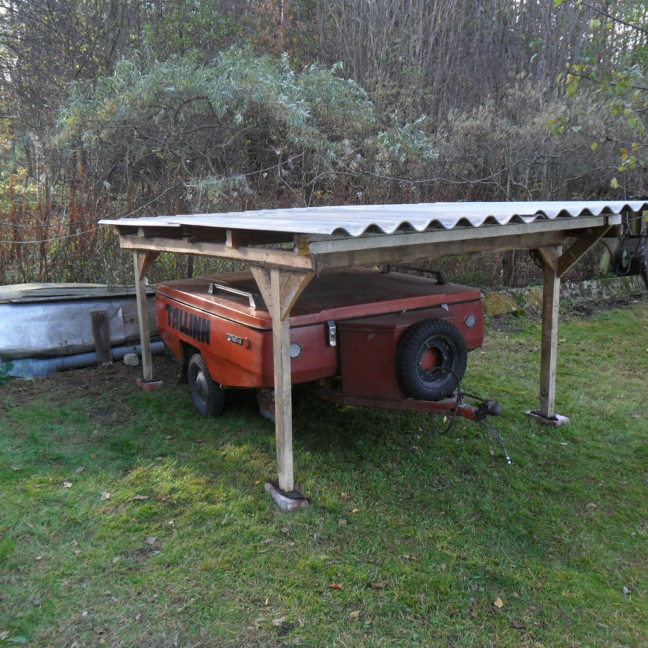 Навес для автоприцепа