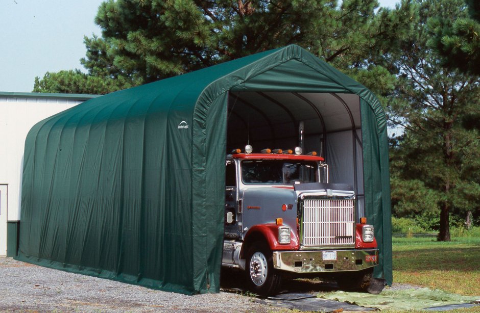 Тентовый ангар 4,3х12,2х4,9м SHELTERLOGIC