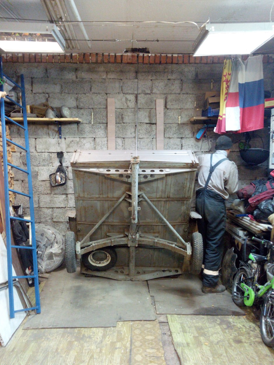 Гараж для прицепа