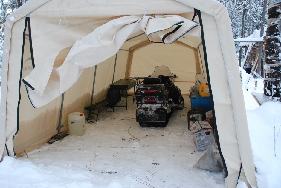 Гараж в коробке 3x6.1x2.4м SHELTERLOGIC