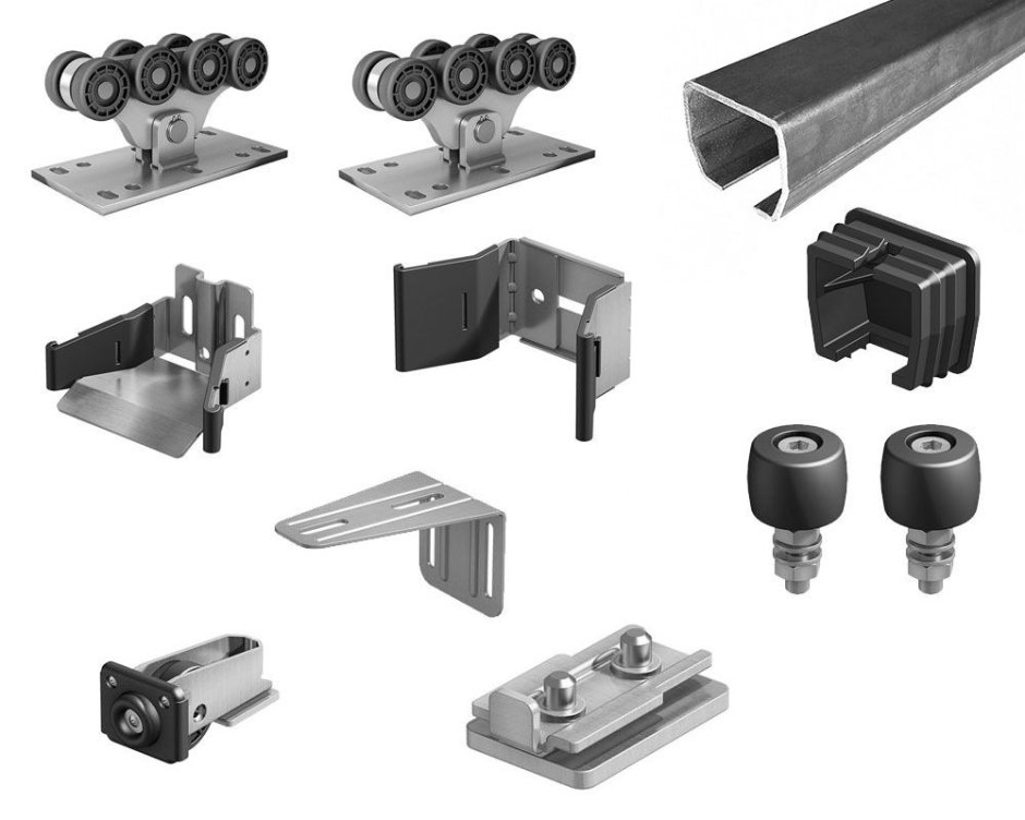 Опора Алютех роликовая SG.01.150