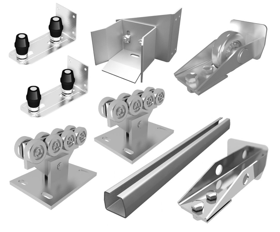 Комплект для откатных ворот Дорхан