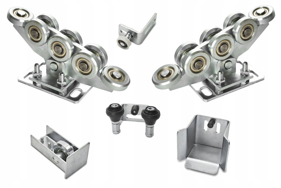 Каретка для откатных ворот 80x80x5 5-ролик