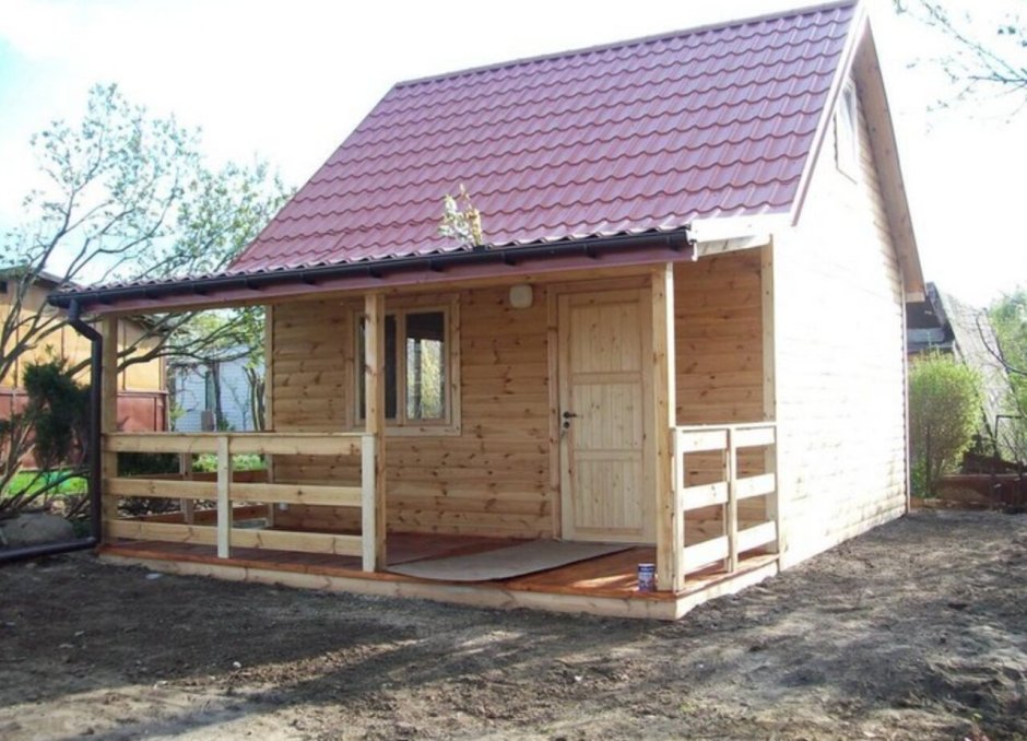 Дом 80 кв м с мансардой и террасой