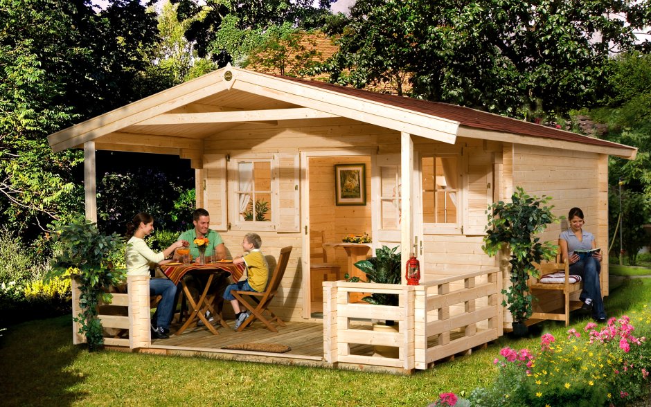 Проект Скандинавия из клееного бруса