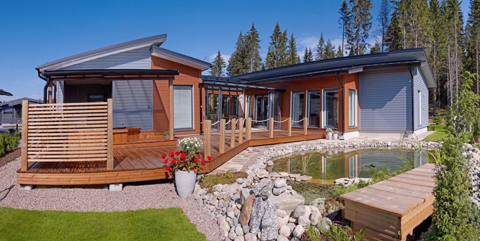 Дом фахверк проект Скандинавия