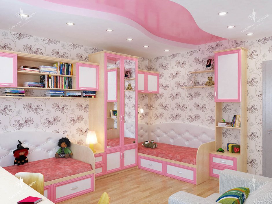 Комната для двух девочек