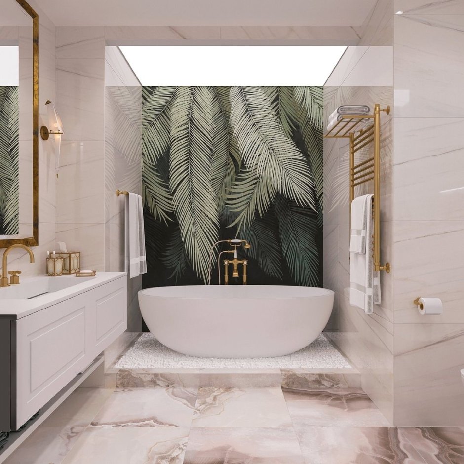 Стильные ванные комнаты дизайн