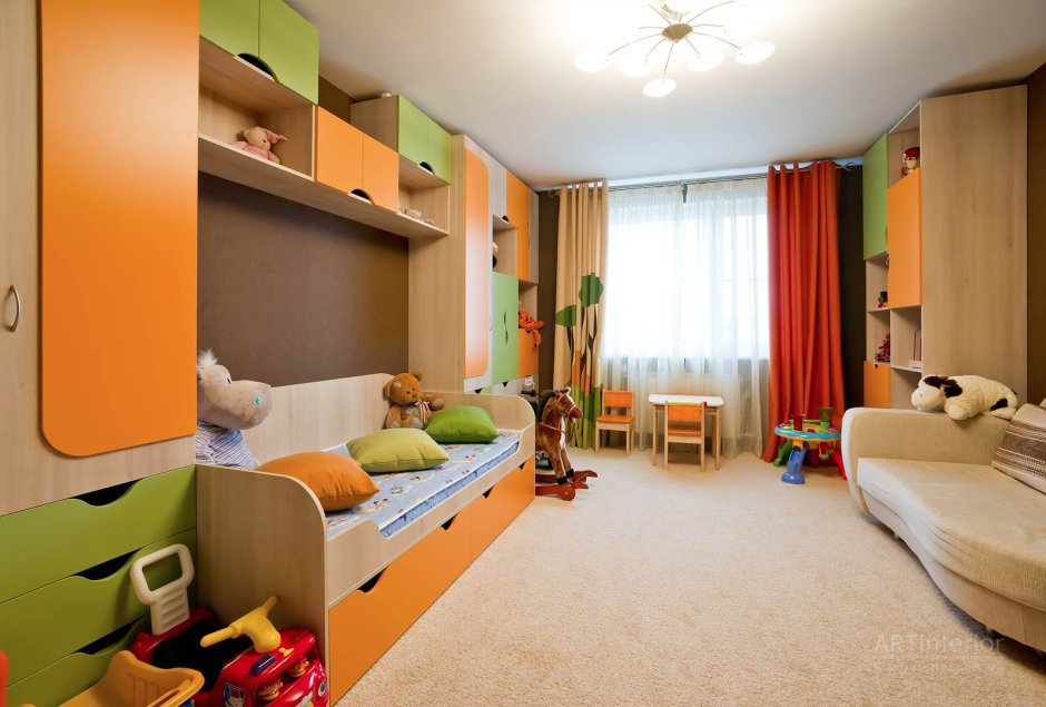 Детские комнаты в квартире