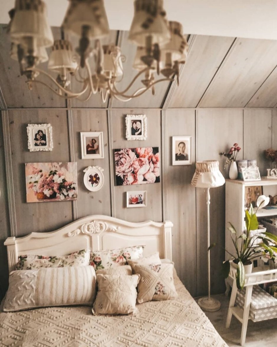 Кровать в стиле Прованс