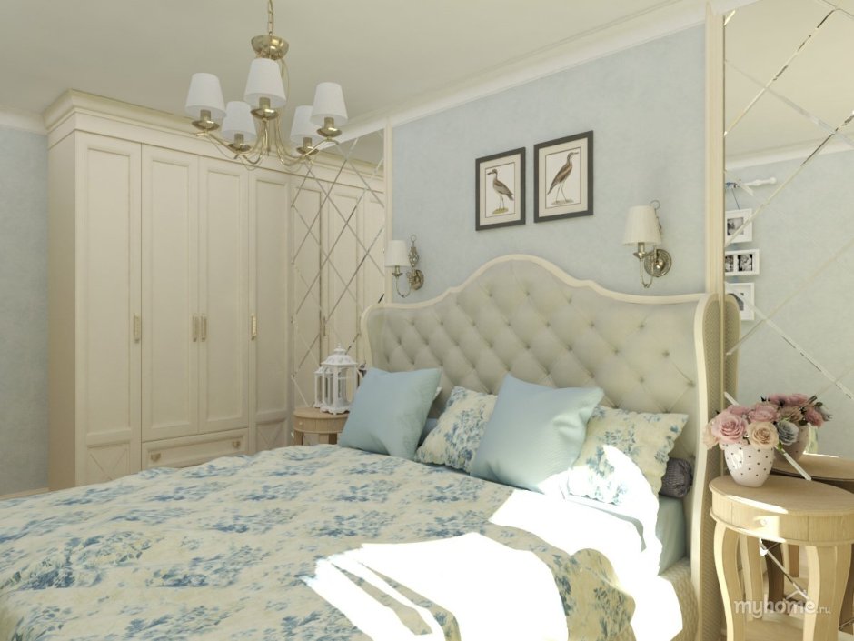 Освещение Прованс в стиле Прованс спальня