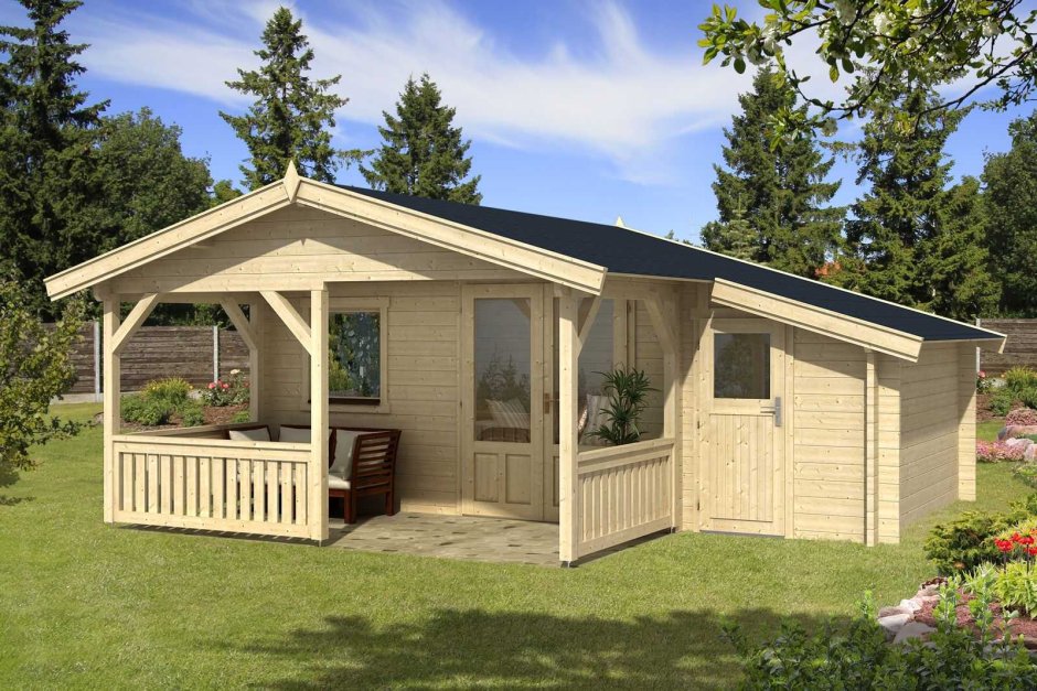 Баня с верандой и барбекю проекты 6х3