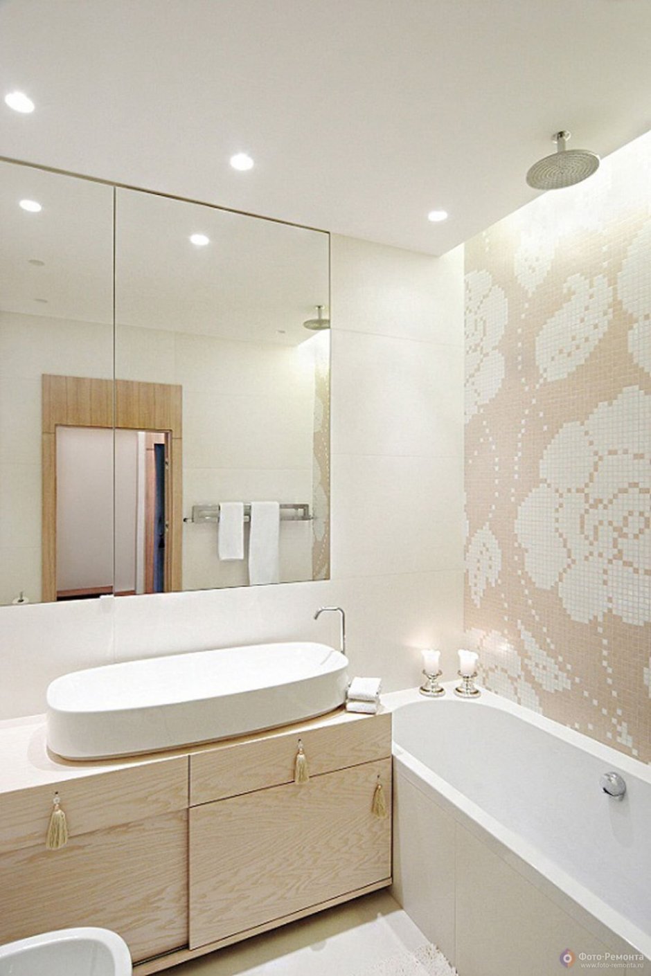 Ванные в светлых тонах
