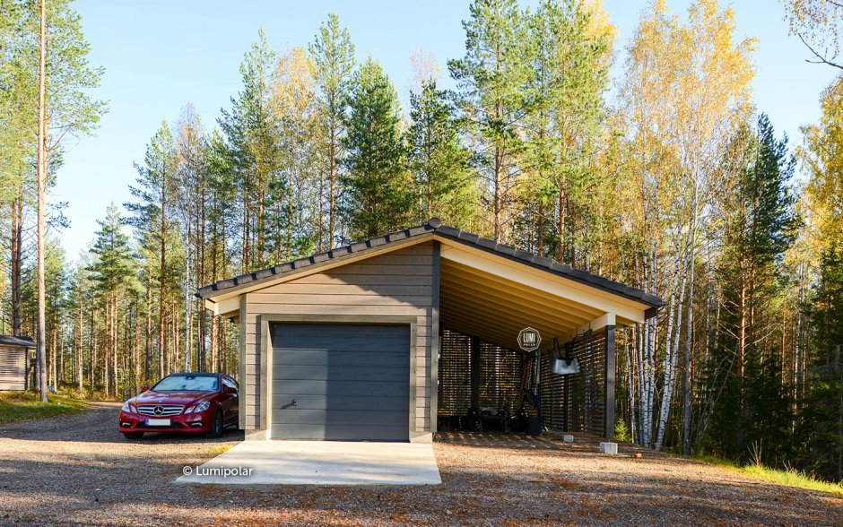 Стильный гараж