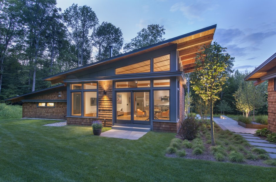 Односкатная крыша Honka